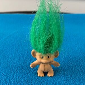Troll Doll - Pencil Topper Green Hair Vintage - China